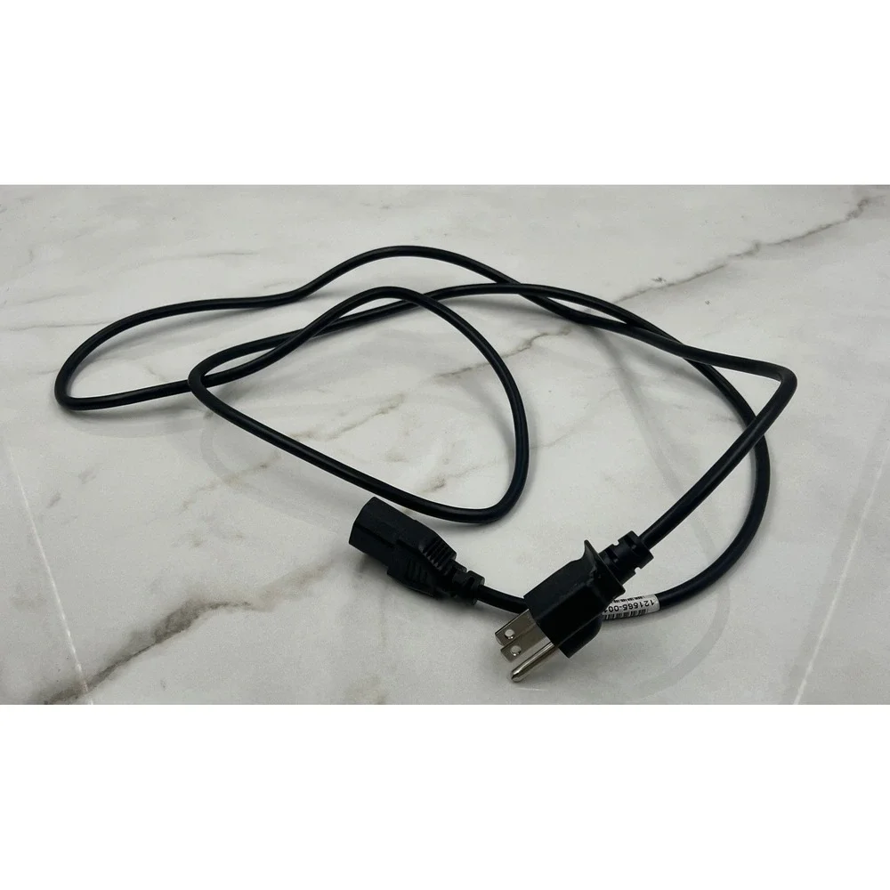 HP 121565-001 AC Power Cord Cable 3-Prong 10A 125V Black 6ft C13 Connector